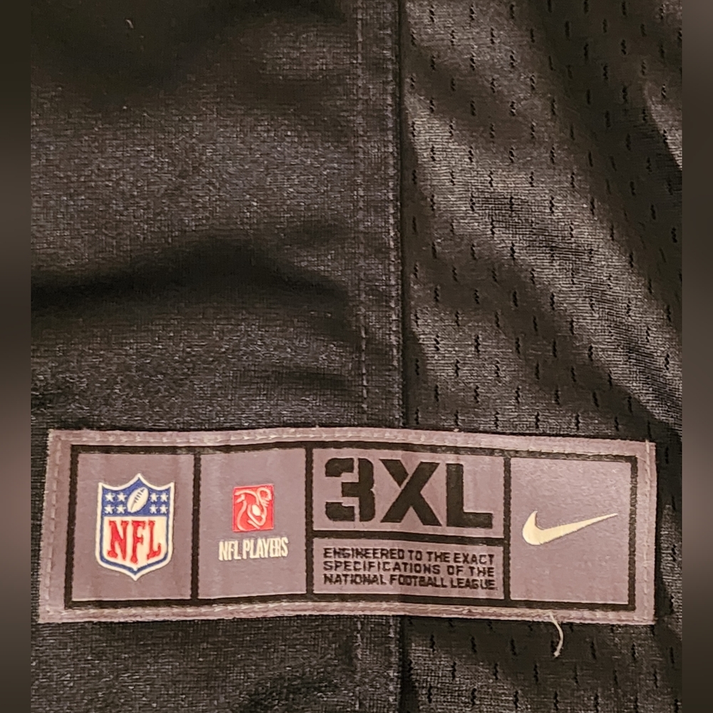 Las Vegas Raiders Abram Jersey- XXXL NWOT - Picture 8 of 10